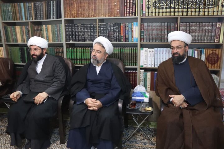 دیدار دبیر شورای عالی حوزه‌های علمیه کشور با نماینده ولی‌فقیه در مازندران