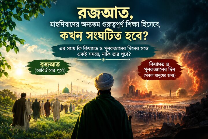 রাজআত, মাহদিবাদের অন্যতম গুরুত্বপূর্ণ শিক্ষা হিসেবে, কখন সংঘটিত হবে?
