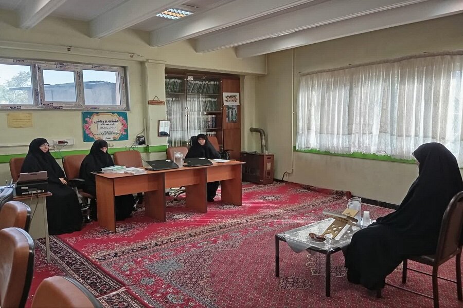 مصاحبه طلاب خواهر استعدادهای برتر استان همدان برگزار شد