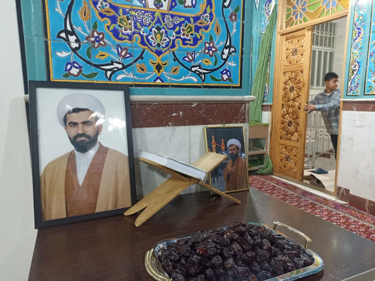 فیلم/ گرامیداشت طلبه حوزه علمیه قزوین