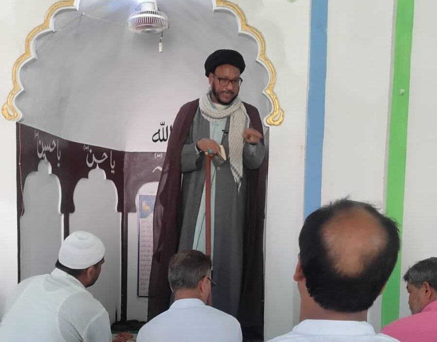 نماز انسان کو اللہ سے جوڑتی ہے اور زندگی سنوارتی ہے: مولانا وصی احمد زیدی