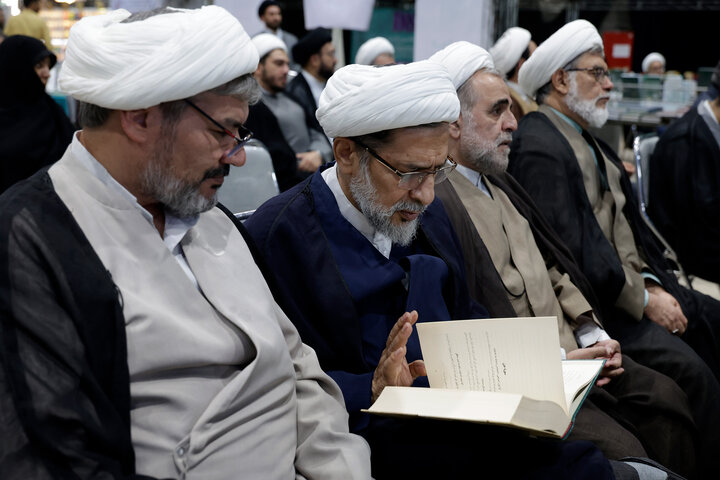 آیین افتتاحیه یازدهمین نمایشگاه تخصصی کتب حوزوی و معارف اسلامی حوزه علمیه خراسان