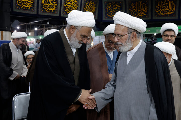آیین افتتاحیه یازدهمین نمایشگاه تخصصی کتب حوزوی و معارف اسلامی حوزه علمیه خراسان