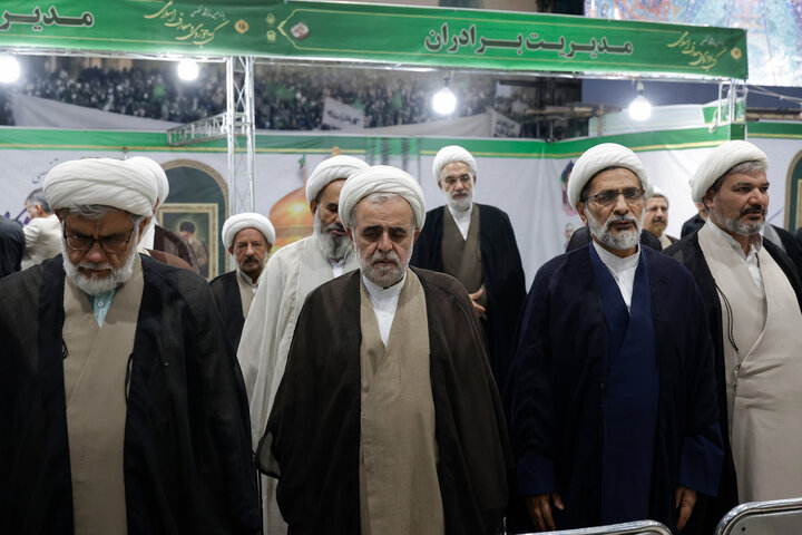 آیین افتتاحیه یازدهمین نمایشگاه تخصصی کتب حوزوی و معارف اسلامی حوزه علمیه خراسان