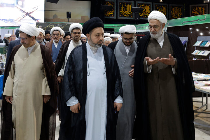 آیین افتتاحیه یازدهمین نمایشگاه تخصصی کتب حوزوی و معارف اسلامی حوزه علمیه خراسان