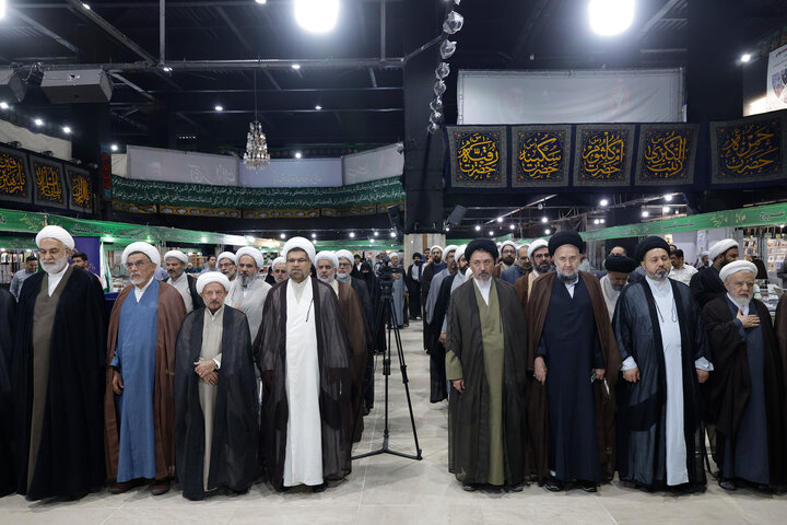 آیین افتتاحیه یازدهمین نمایشگاه تخصصی کتب حوزوی و معارف اسلامی حوزه علمیه خراسان