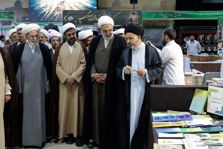 آیین افتتاحیه یازدهمین نمایشگاه تخصصی کتب حوزوی و معارف اسلامی حوزه علمیه خراسان
