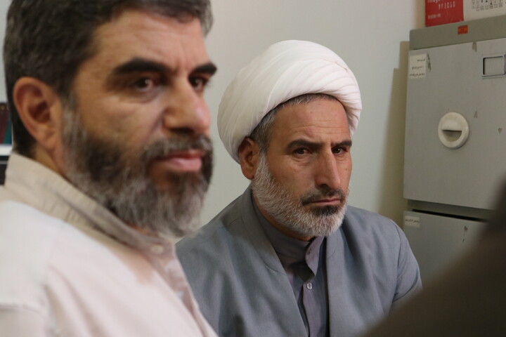 تصاویر/ جلسه بررسی آیین نامه آموزش مجازی و غیر حضوری مدرسه علمیه آیت‌ الله آخوند (ره)