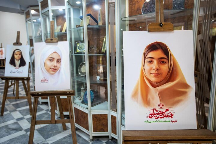 تصاویر/ نشست خبری مسابقه بین‌المللی نقاشی «سورنا» با محوریت کودکان شهید میناب
