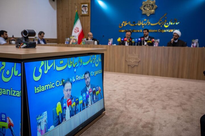 تصاویر/ نشست خبری مسابقه بین‌المللی نقاشی «سورنا» با محوریت کودکان شهید میناب