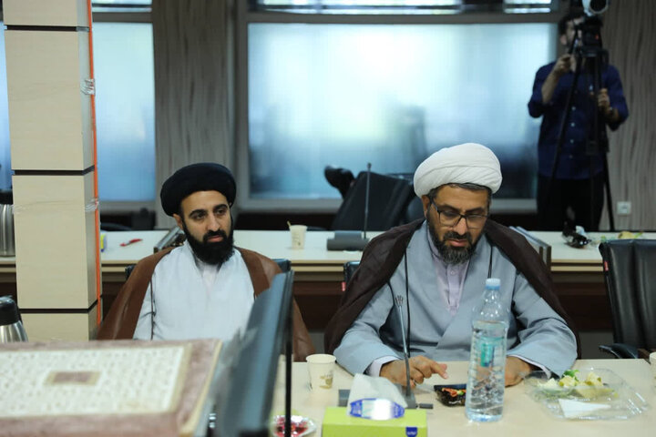 جلسه شورای معاونین حوزه علمیه مازندران با حضور حجت الاسلام فرخ فال