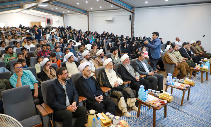 تصاویر/ اختتامیه بیست و ششمین دوره مسابقات قرآن کریم نیروی هوایی ارتش در مجتمع مفتاح طرقبه مشهد
