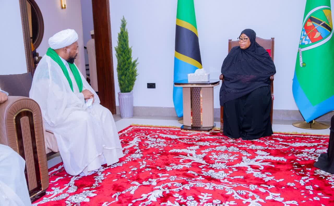 TIC Yafika Zanzibar; Sheikh Jalala Aongoza Ujumbe wa Pole kwa Rais Samia, Kufuatia Msiba wa Mumewe