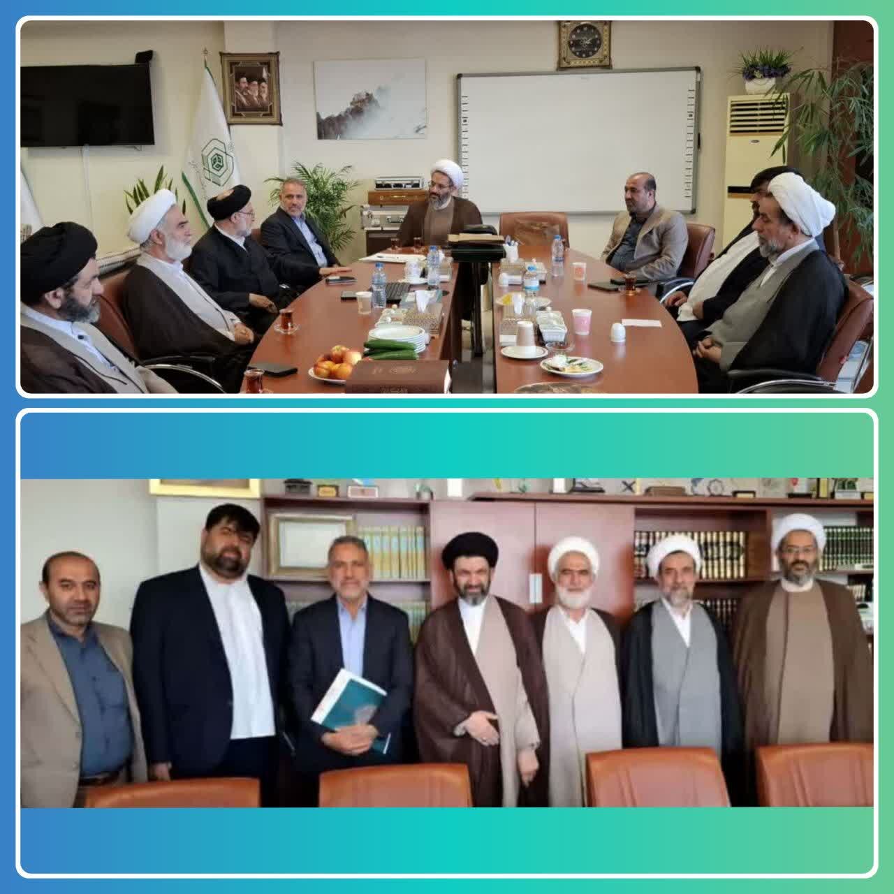 بررسی وضعیت موقوفات حوزوی و تأمین مسکن طلاب در نشست مسئولان حوزه علمیه اصفهان و سازمان اوقاف