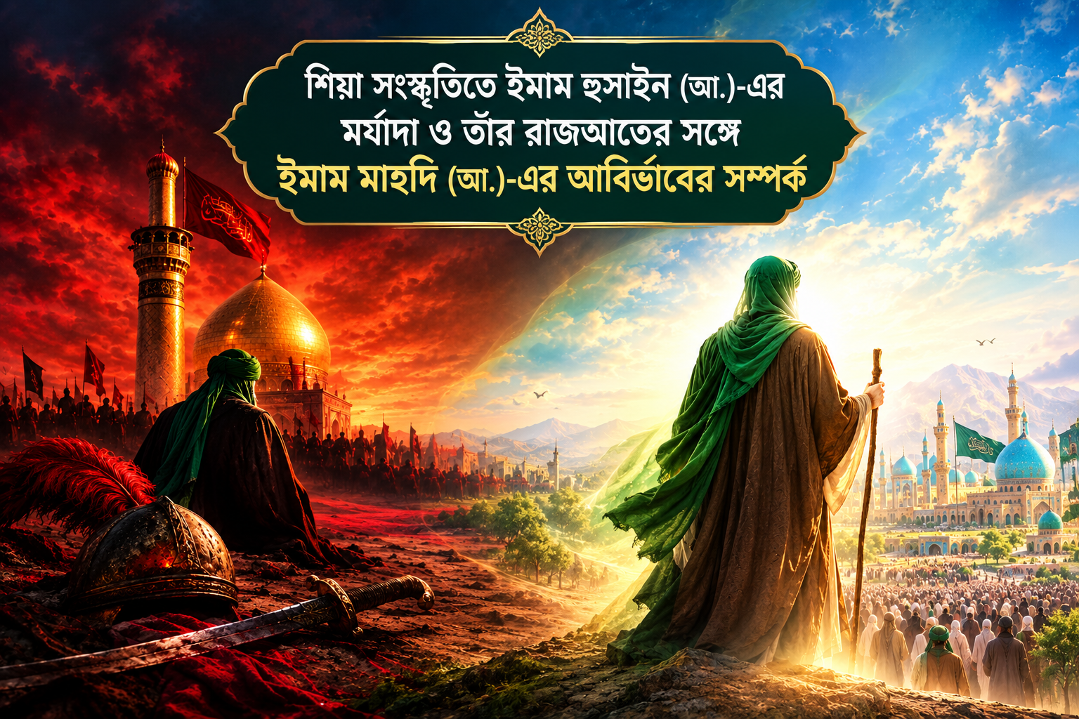 শিয়া সংস্কৃতিতে ইমাম হুসাইন (আ.)-এর মর্যাদা ও তাঁর রাজআতের সঙ্গে ইমাম মাহদি (আ.)-এর আবির্ভাবের সম্পর্ক