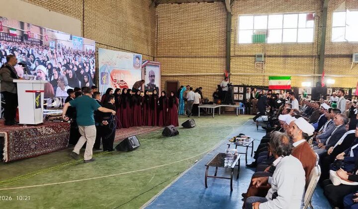 تصاویر/دومین اجلاسیه شهدای شهرستان کامیاران