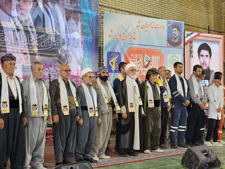 تصاویر/دومین اجلاسیه شهدای کامیاران در راستای کنگره ملی ۵۵۳۶ شهید کردستان