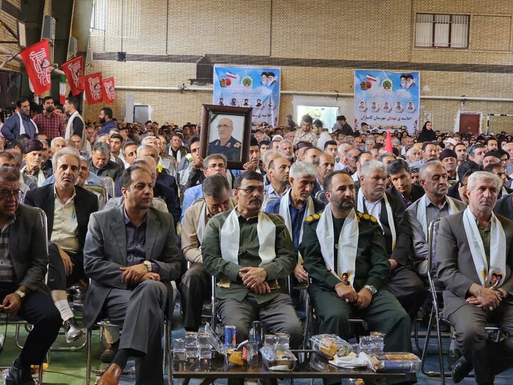 تصاویر/دومین اجلاسیه شهدای کامیاران در راستای کنگره ملی ۵۵۳۶ شهید کردستان