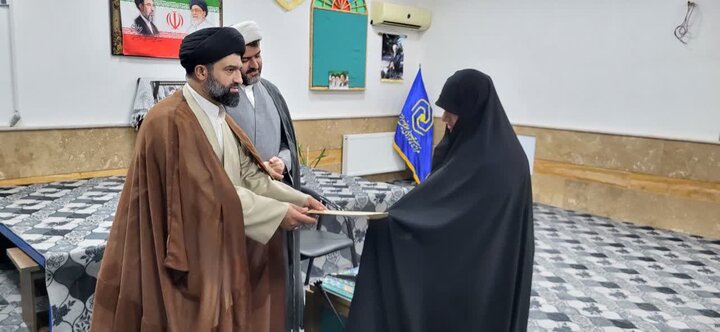 تصاویر / آیین تکریم و معارفه ریاست حوزه علمیه خواهران شهرستان محمودآباد