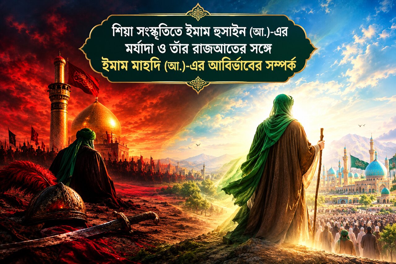 শিয়া সংস্কৃতিতে ইমাম হুসাইন (আ.)-এর মর্যাদা ও তাঁর রাজআতের সঙ্গে ইমাম মাহদি (আ.)-এর আবির্ভাবের সম্পর্ক
