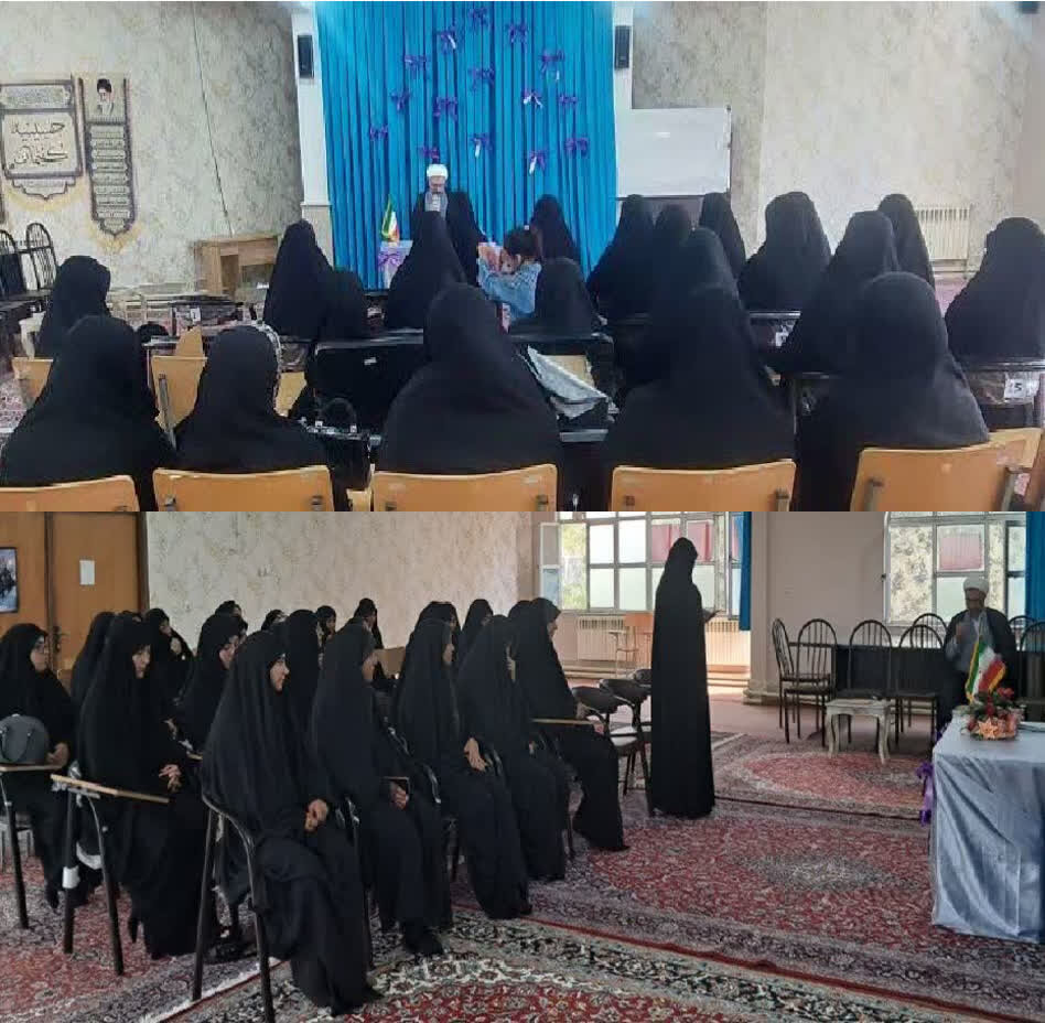 برگزاری نشست هم‌اندیشی طلاب مدرسه علمیه فاطمه الزهرا (س) هشترود با معاون آموزش حوزه‌های علمیه کشور