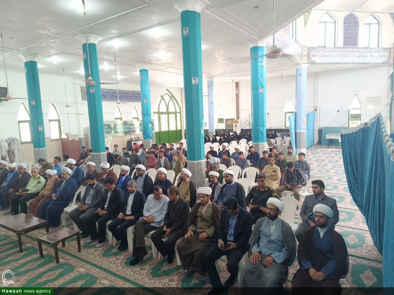 تصاویر/ مراسم آغاز سال تحصیلی جدید در مدرسه علمیه شهرستان ریگان