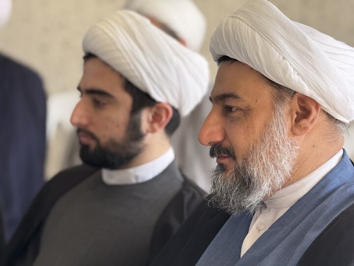تصاویر/ آیین افتتاح مدرسه طرح امین نوع ۱ بندر انزلی با حضور معاون تبلیغ حوزه های علمیه کشور