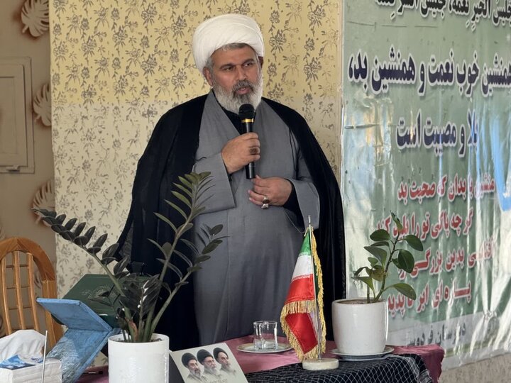 تصاویر/ آیین افتتاح مدرسه طرح امین نوع ۱ بندر انزلی با حضور معاون تبلیغ حوزه های علمیه کشور