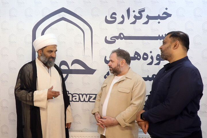 تصاویر/ بازدید حجت‌الاسلام مقصود علی دومکی از خبرگزاری حوزه