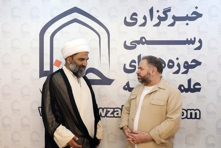 تصاویر/ بازدید حجت‌الاسلام مقصود علی دومکی از خبرگزاری حوزه