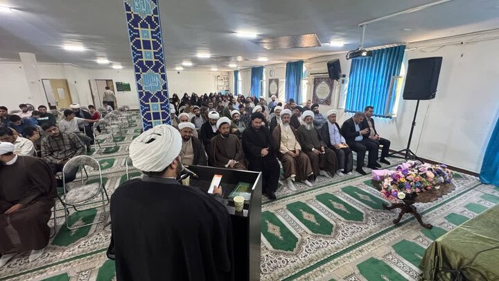 تصاویر/  مراسم آغاز سال تحصیلی جدید مدارس علمیه ساوجبلاغ