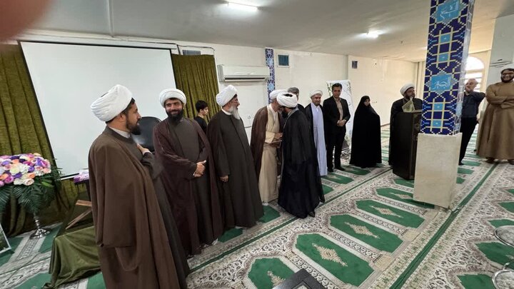 تصاویر/  مراسم آغاز سال تحصیلی جدید مدارس علمیه ساوجبلاغ