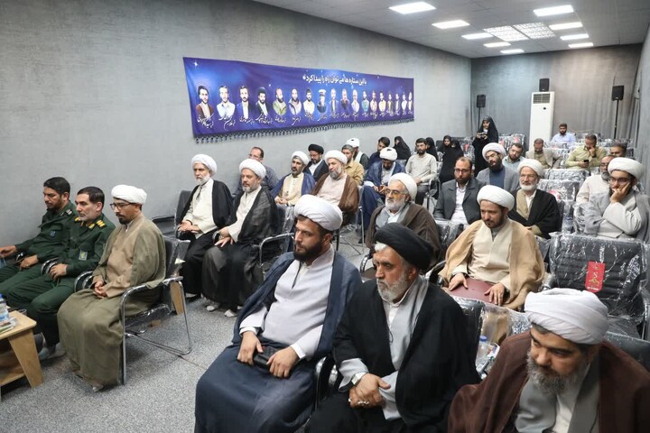 تصاویر/ مراسم تکریم و معارفه مسئول بسیج اساتید، طلاب و روحانیون استان سمنان
