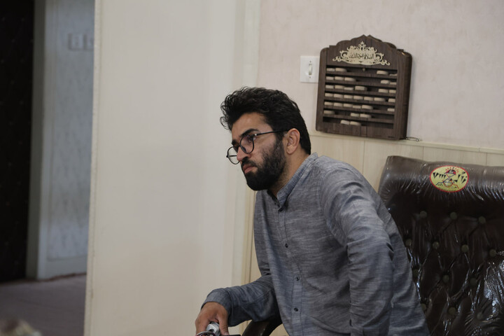 تصاویر /  دیدار مسئولان مواکب مردمی در تجمعات شبانه با امام جمعه همدان