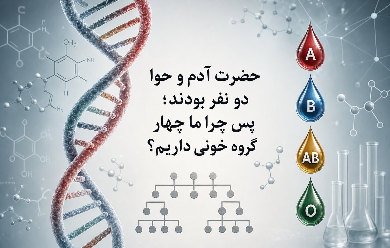 Həzrət Adəm və Həvva iki nəfər idilərsə, bəs nə üçün bizim dörd qan qrupumuz var?