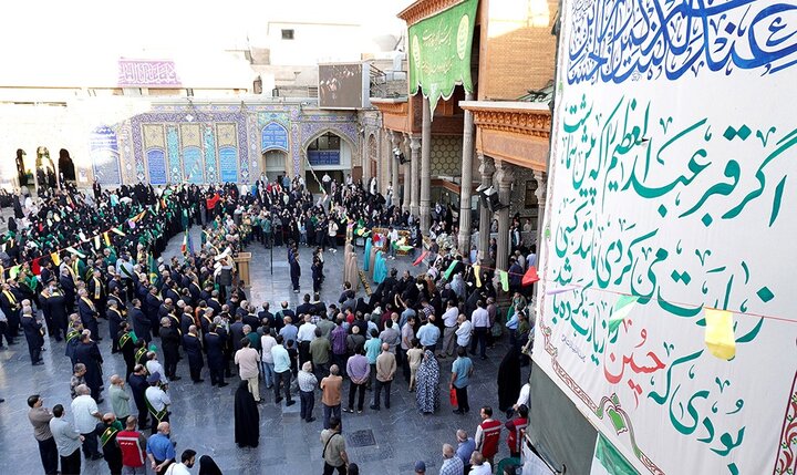 تصاویر/ اجتماع خادمان آستان مقدس حضرت عبدالعظیم(ع)