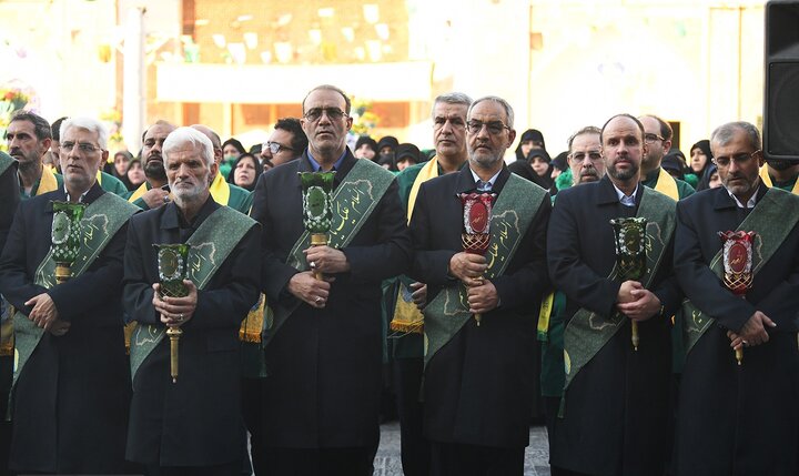 تصاویر/ اجتماع خادمان آستان مقدس حضرت عبدالعظیم(ع)
