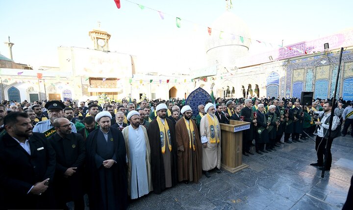 تصاویر/ اجتماع خادمان آستان مقدس حضرت عبدالعظیم(ع)