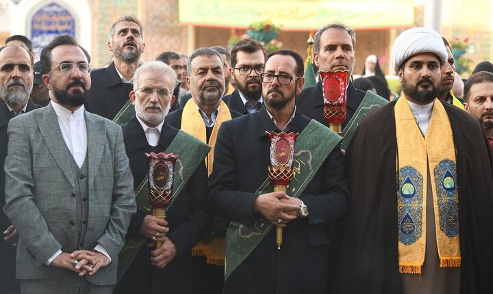 تصاویر/ اجتماع خادمان آستان مقدس حضرت عبدالعظیم(ع)