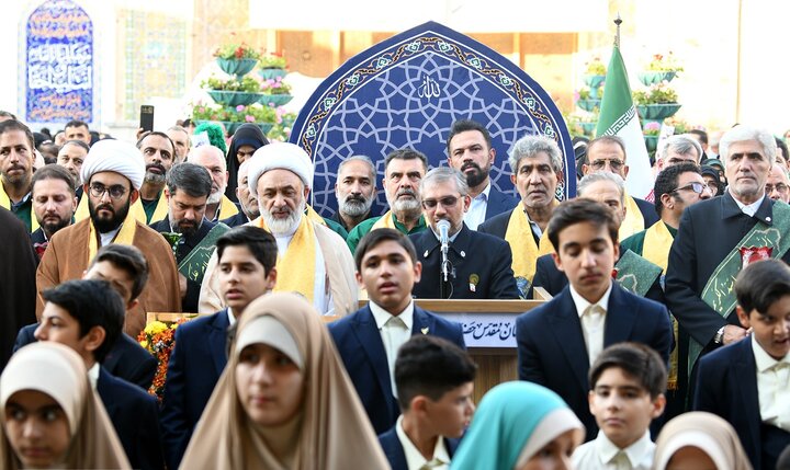 تصاویر/ اجتماع خادمان آستان مقدس حضرت عبدالعظیم(ع)