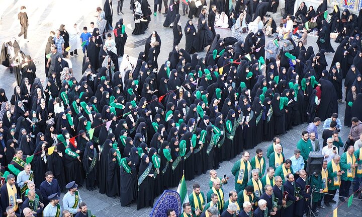 تصاویر/ اجتماع خادمان آستان مقدس حضرت عبدالعظیم(ع)