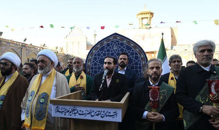 تصاویر/ اجتماع خادمان آستان مقدس حضرت عبدالعظیم(ع)