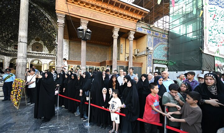 تصاویر/ اجتماع خادمان آستان مقدس حضرت عبدالعظیم(ع)