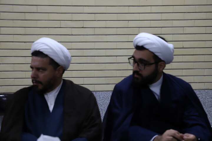 تصاویر / جلسه حجت‌الاسلام والمسلمین رفیعی با معاونین تبلیغ شهرستان های استان آذربایجان شرقی