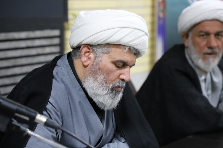 تصاویر / جلسه حجت‌الاسلام والمسلمین رفیعی با معاونین تبلیغ شهرستان های استان آذربایجان شرقی