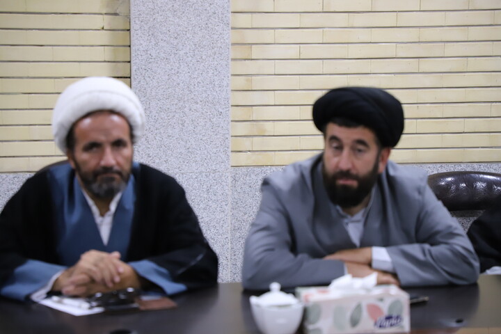 تصاویر / جلسه حجت‌الاسلام والمسلمین رفیعی با معاونین تبلیغ شهرستان های استان آذربایجان شرقی