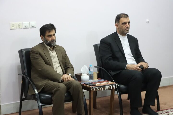 تصاویر/ دیدار رئیس دادگاه عالی انتظامی قضات کشور با نماینده ولی فقیه در مازندران