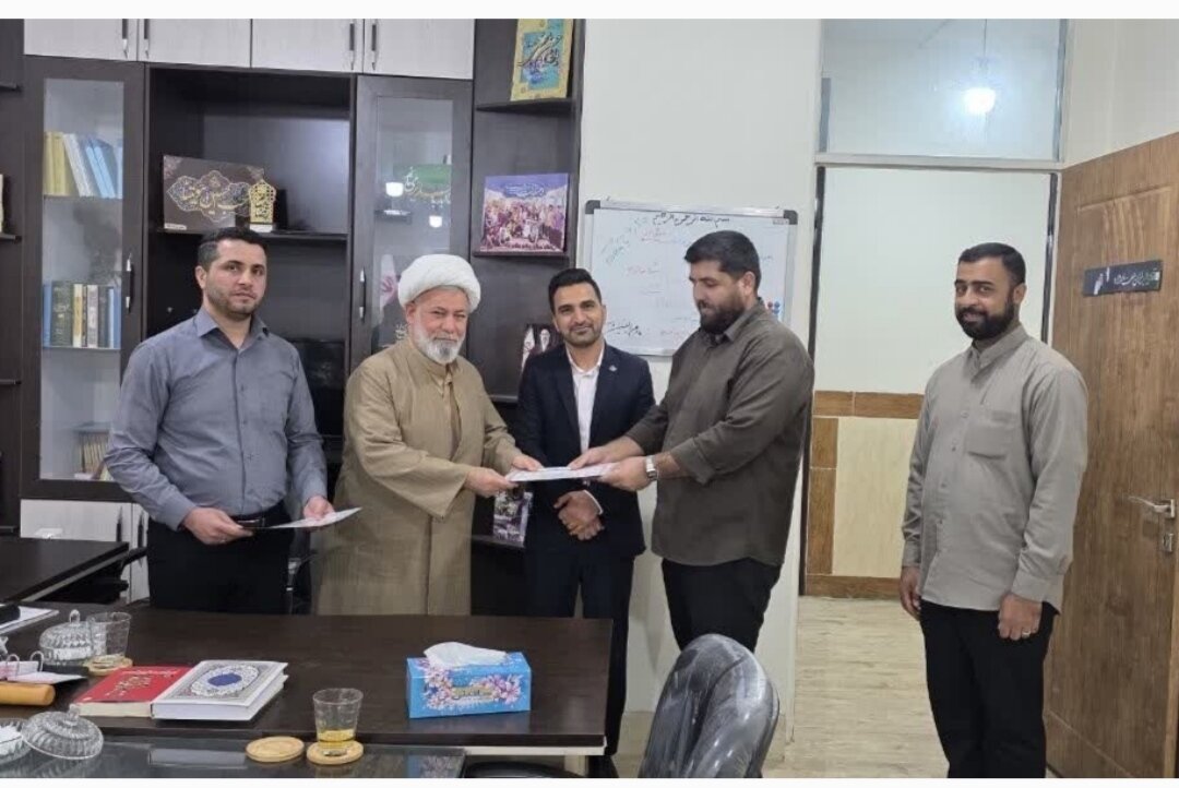 مدیر جدید مدرسه علوم و معارف اسلامی صدرا شهرستان «باوی» معرفی شد+عکس