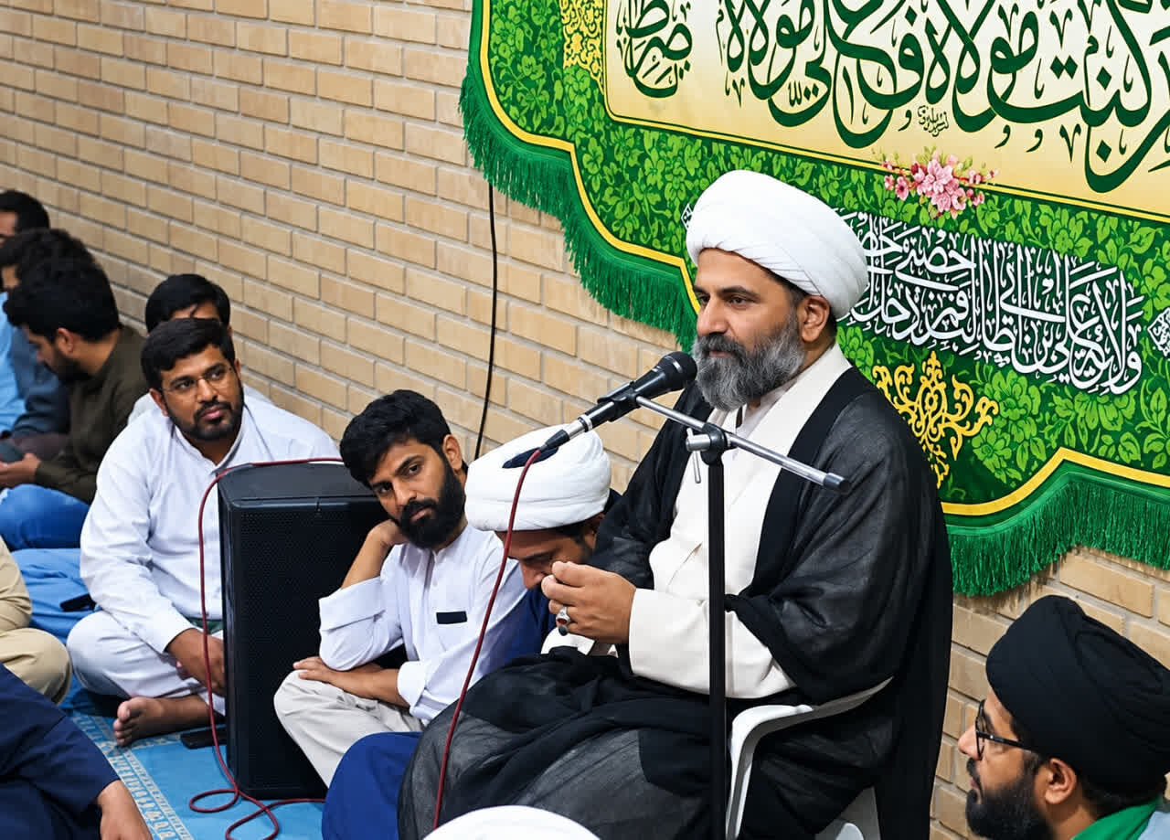 حوزہ علمیہ علمی و فکری تربیت کا مرکز، طلاب کو عصرِ حاضر کے فکری چیلنجز کے لیے تیار کرنا ضروری: علامہ مقصود علی ڈومکی