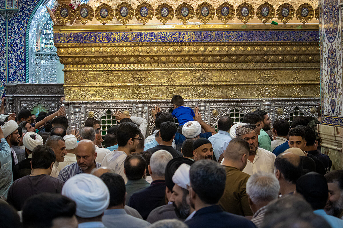 برگزاری ویژه برنامه عزاداری وفات حضرت معصومه(س) در امامزادگان احمد و علی(ع)